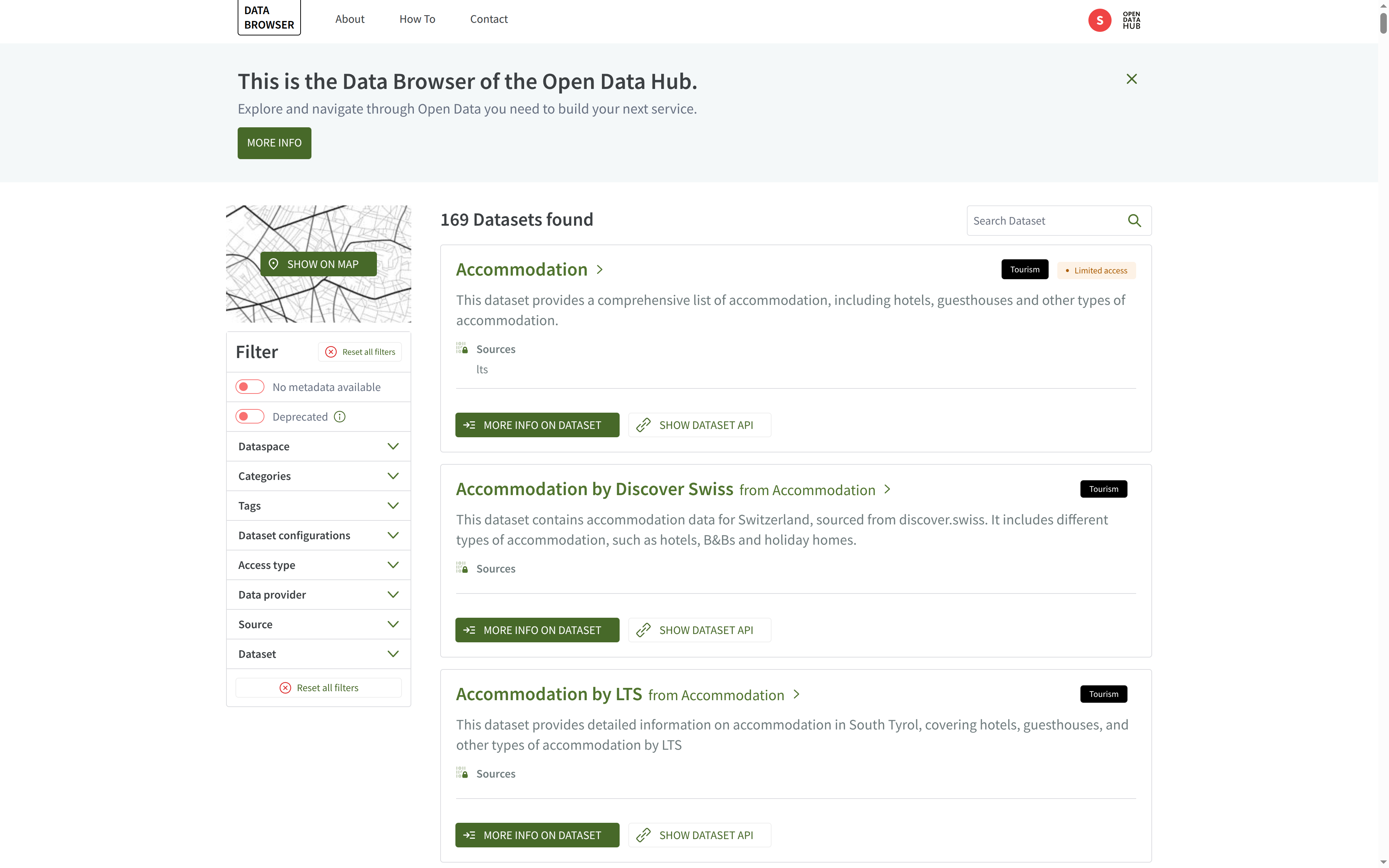 Data Browser interface image