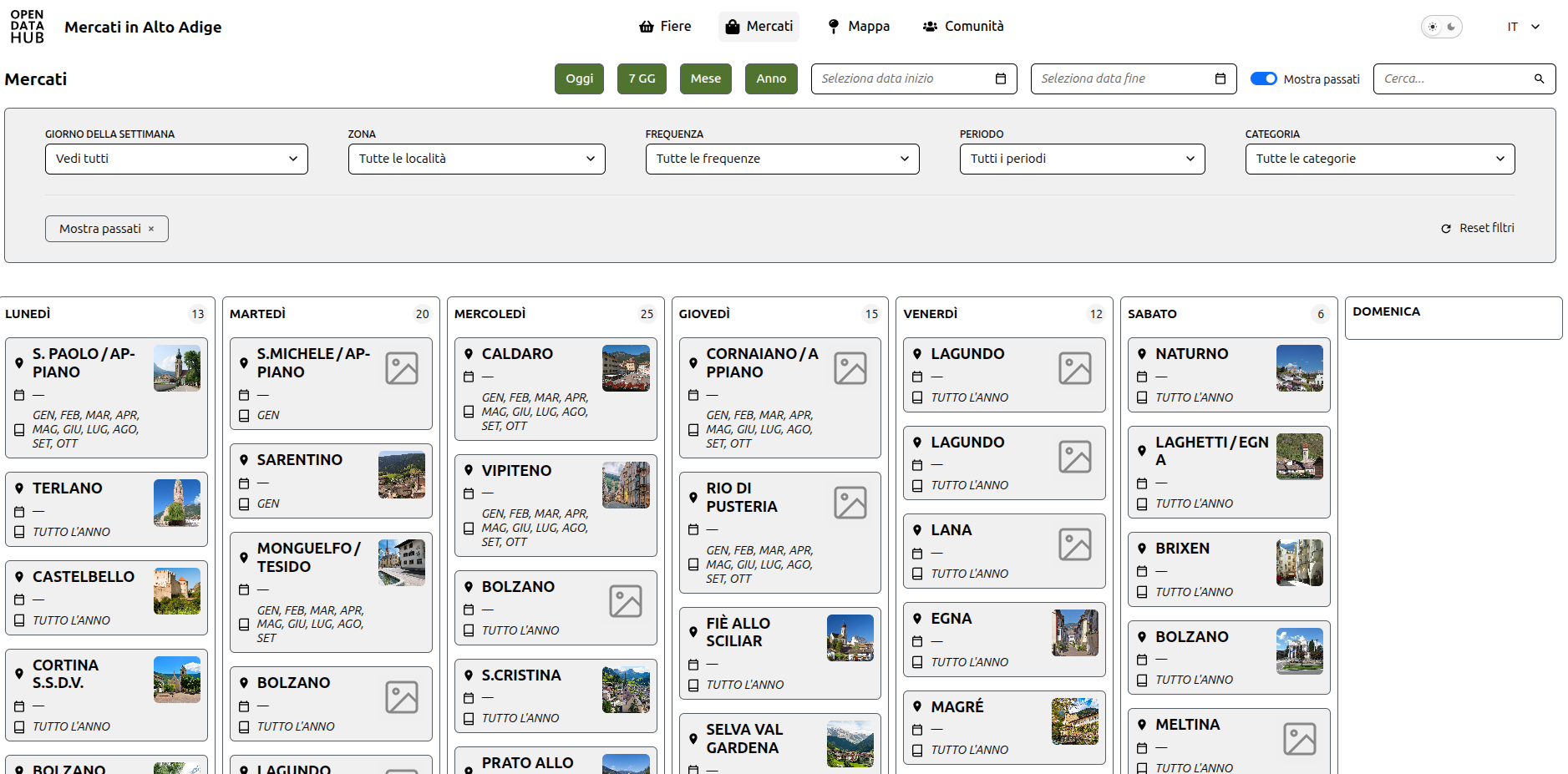Market Calendar Web Component image