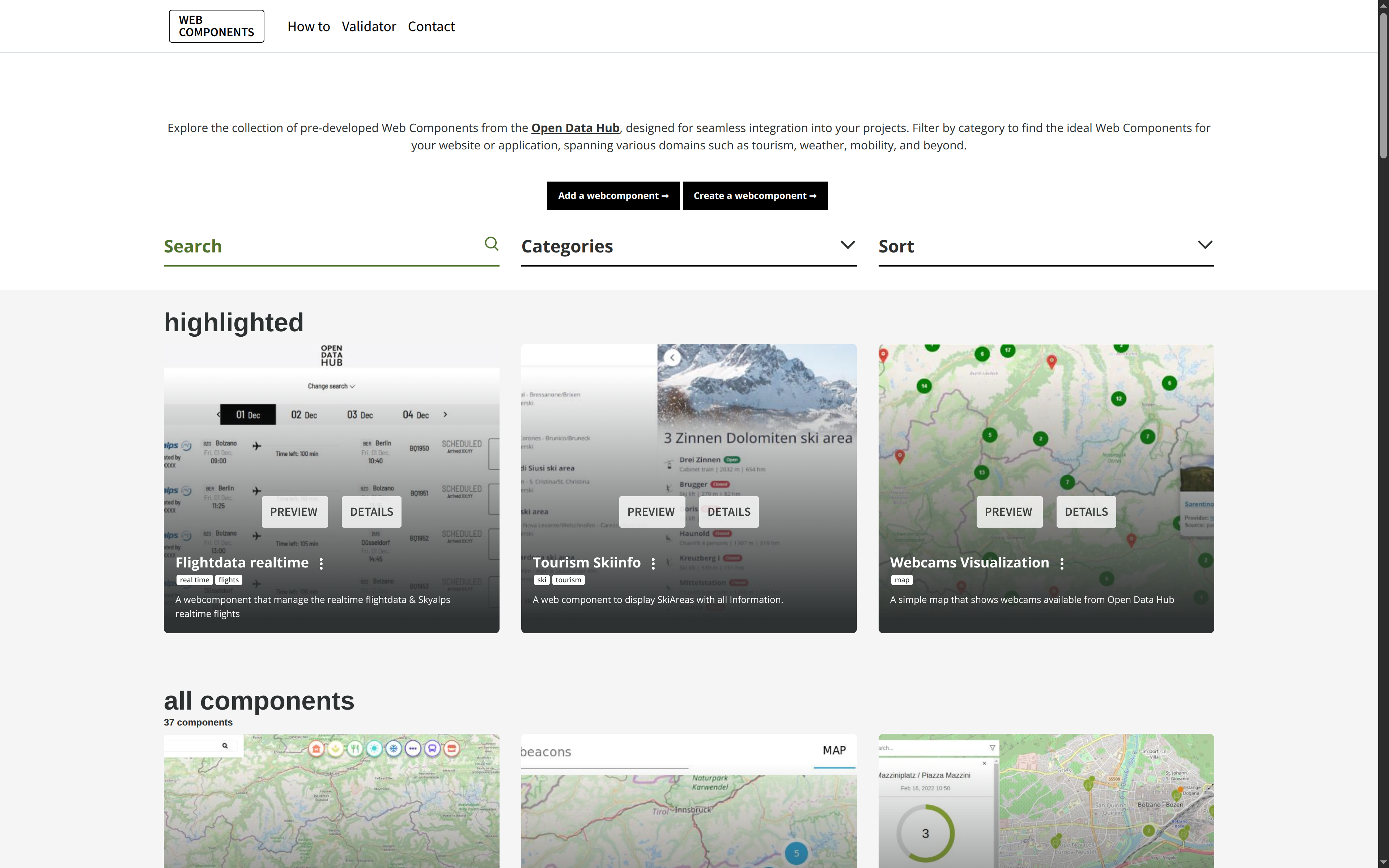 Web Component library image